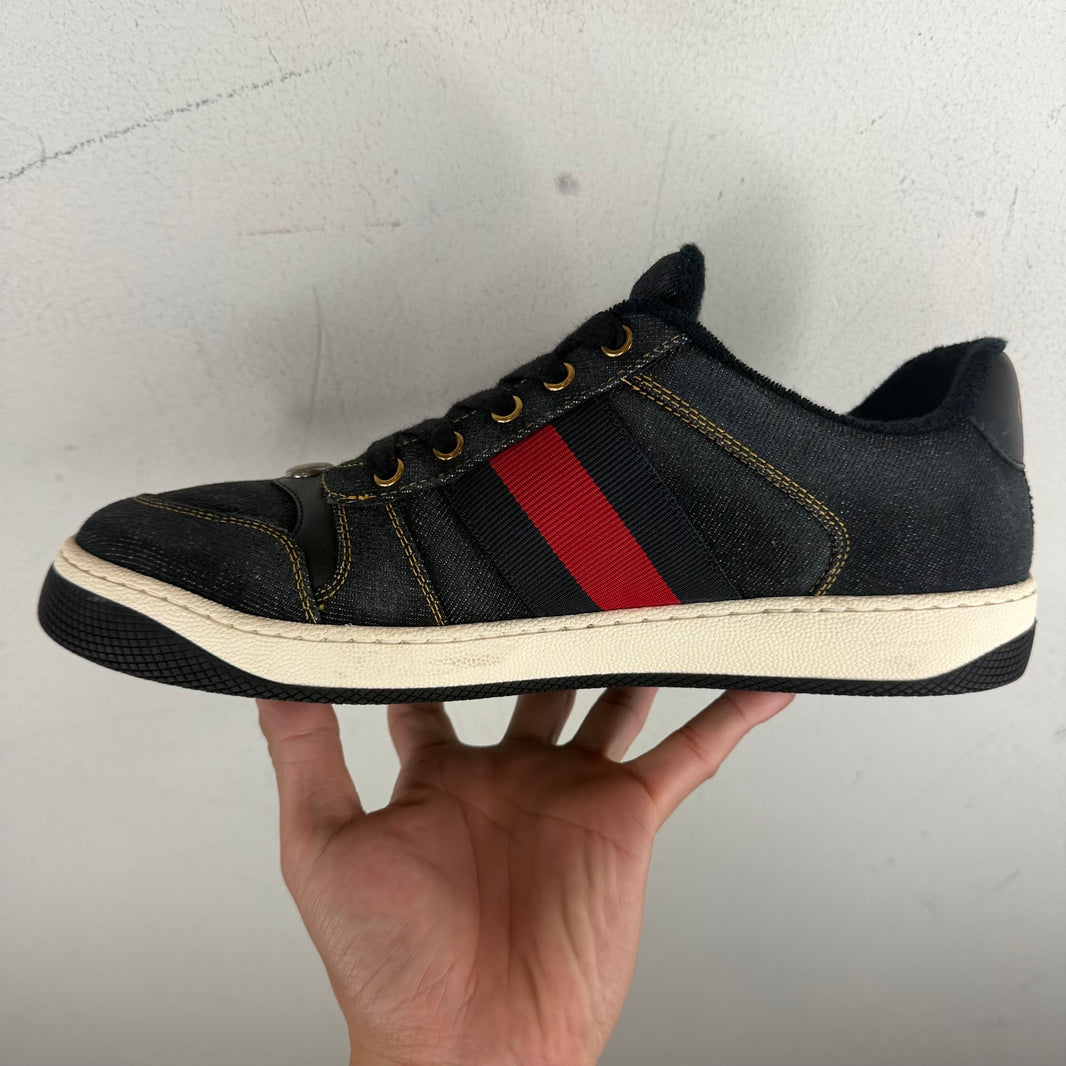 Gucci Denim Screener Sneakers