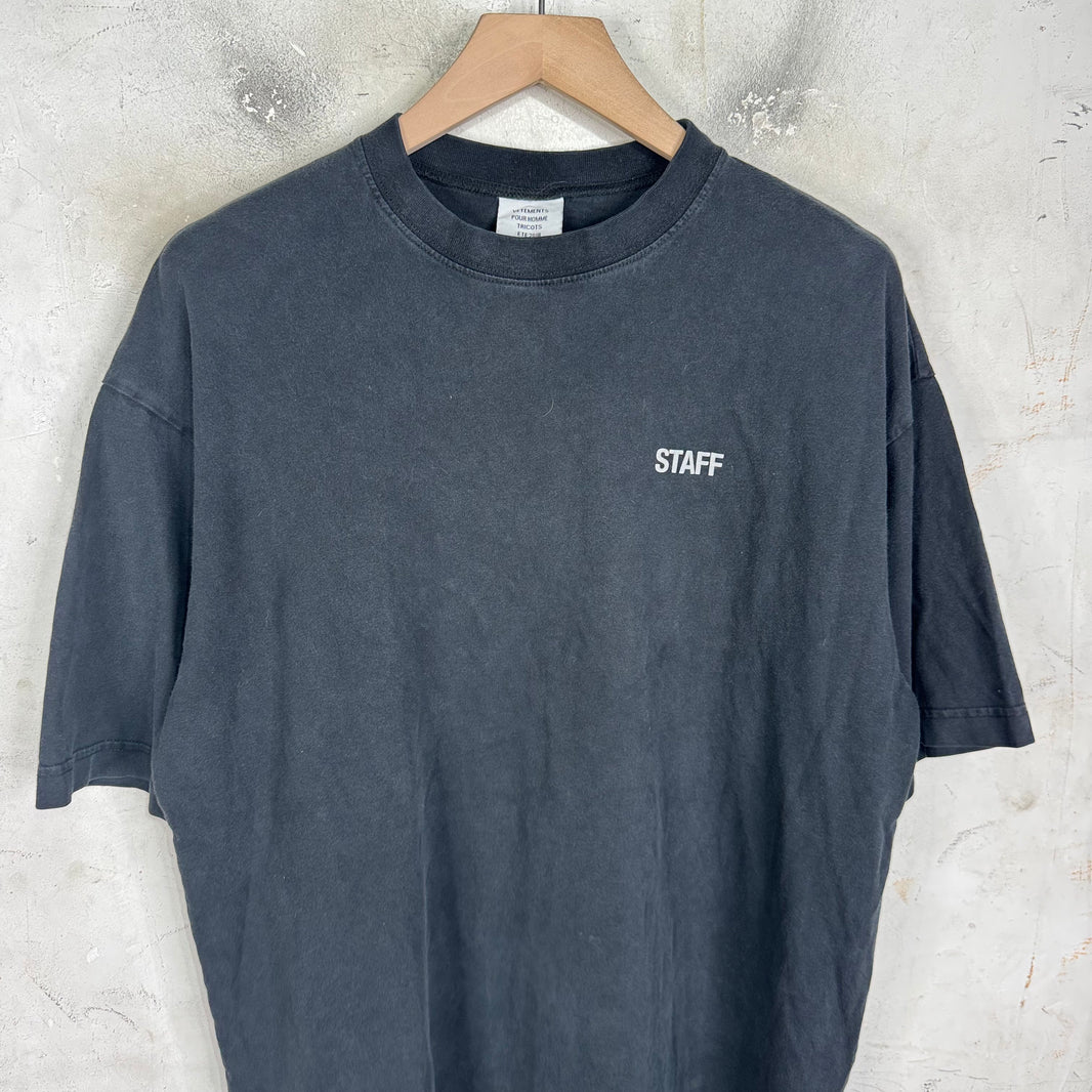 Vetements Staff T-Shirt