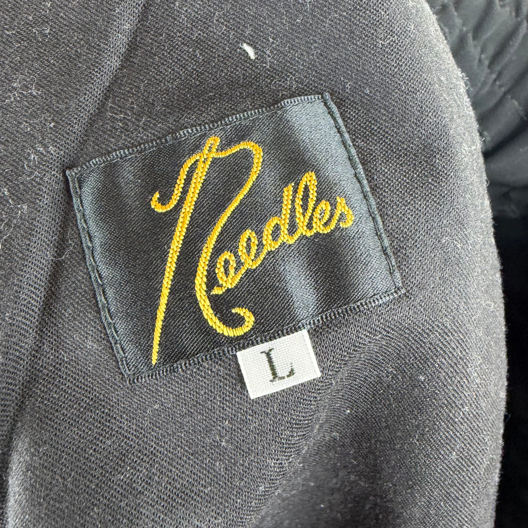 Needles Black Pleated Track Pants