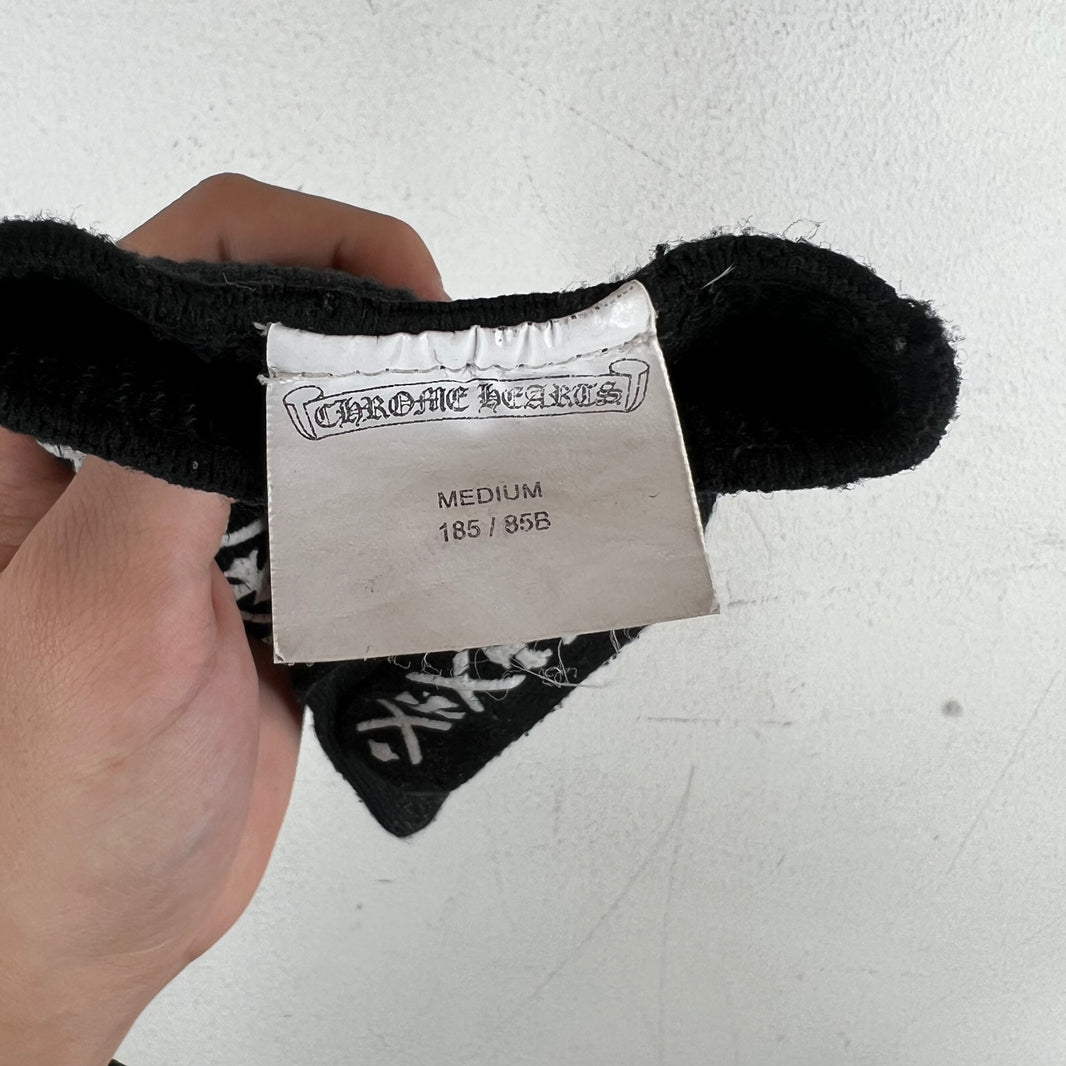Chrome Hearts Black Work Gloves