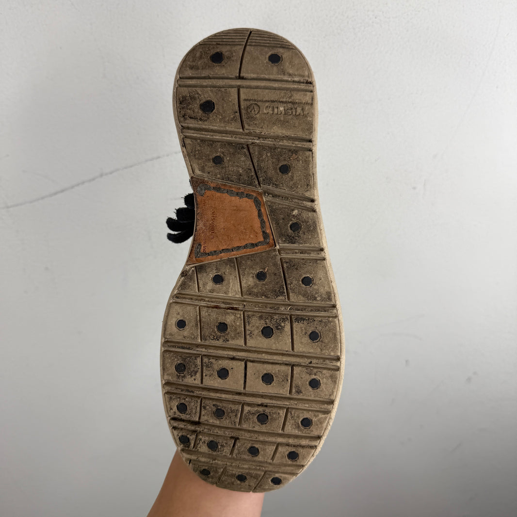 Visvim Navy Suede Maliseet Sneakers