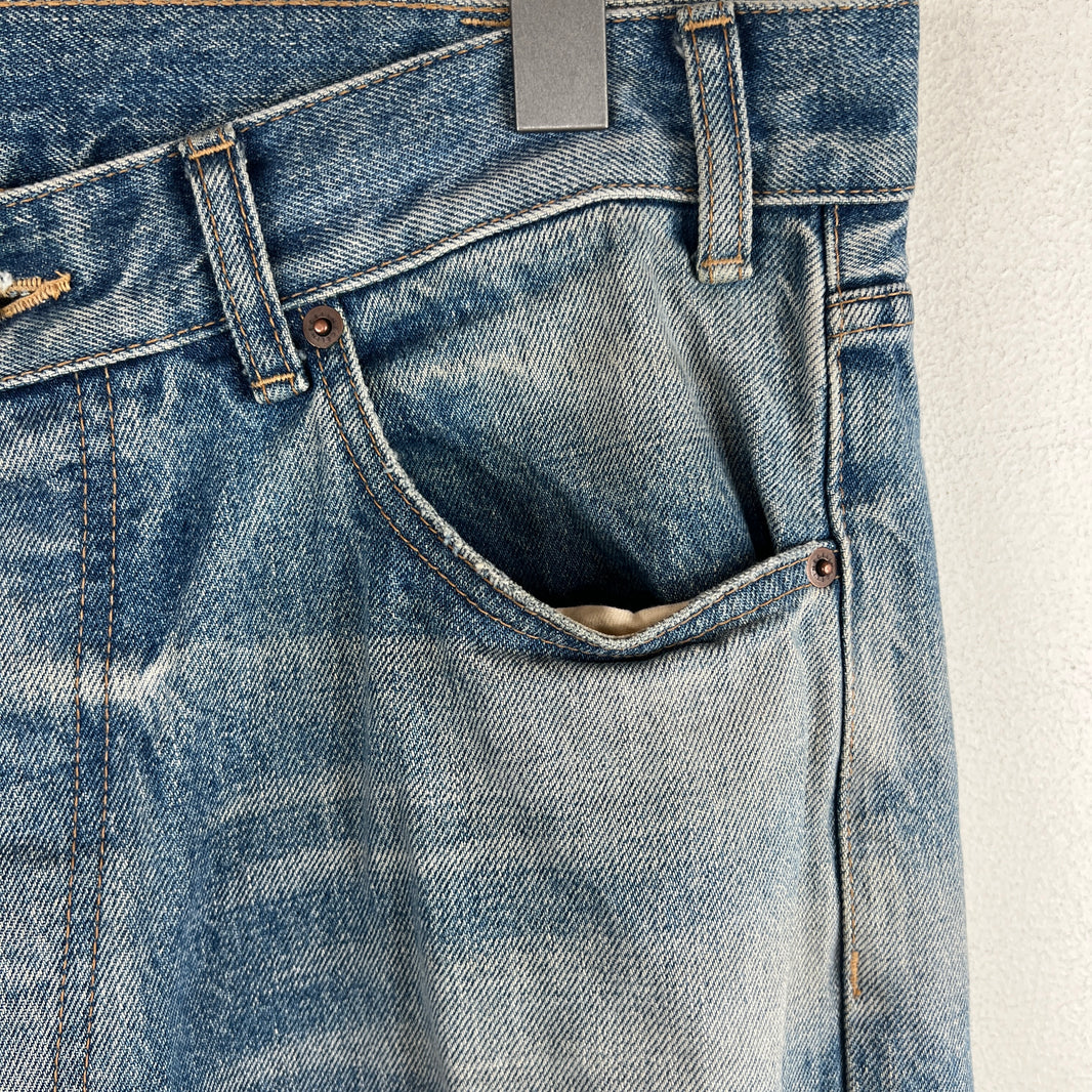Celine Blue Kurt Distressed Denim Jeans