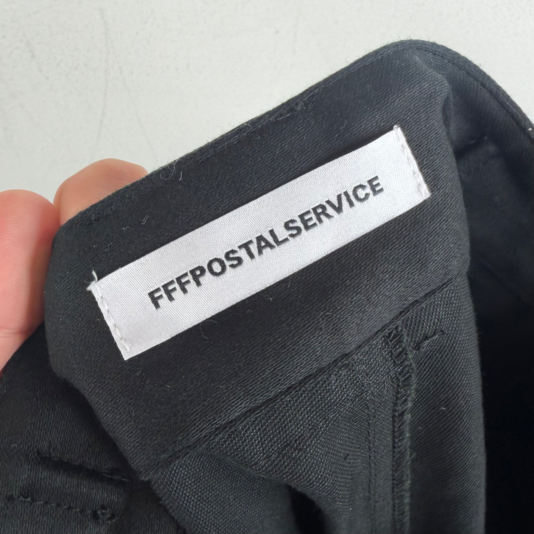 FFFPOSTALSERVICE Black Bunker Trousers