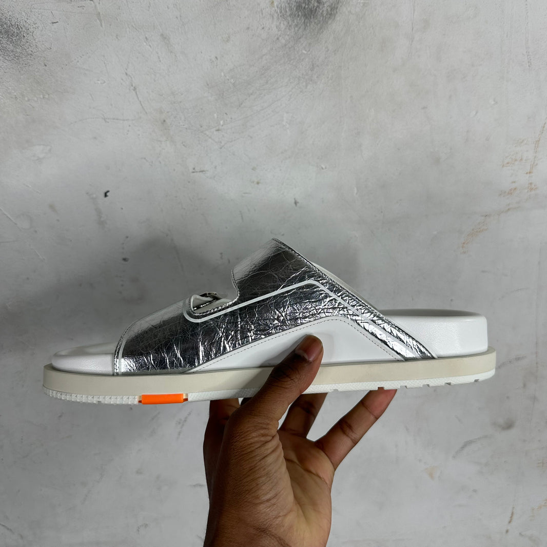 Louis Vuitton Metallic Trainer Mule