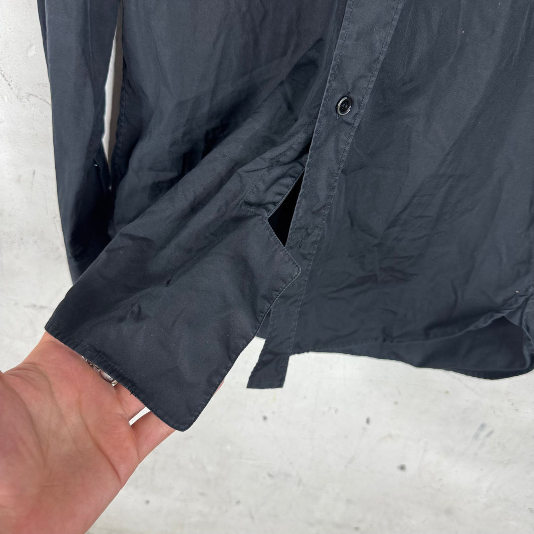 Saint Laurent 2013 Black LS Button Up