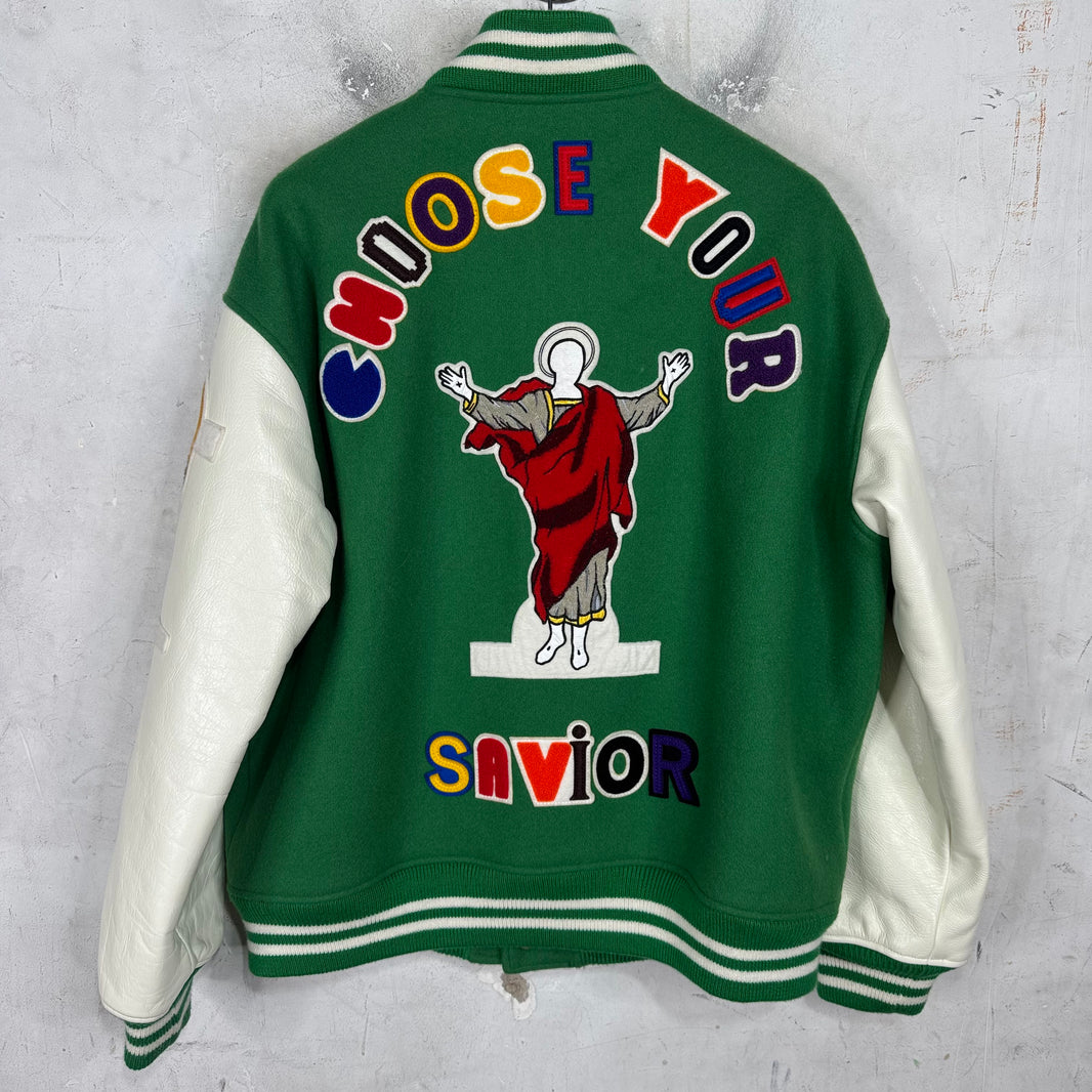 Saint Michael x Denim Tears Varsity Jacket