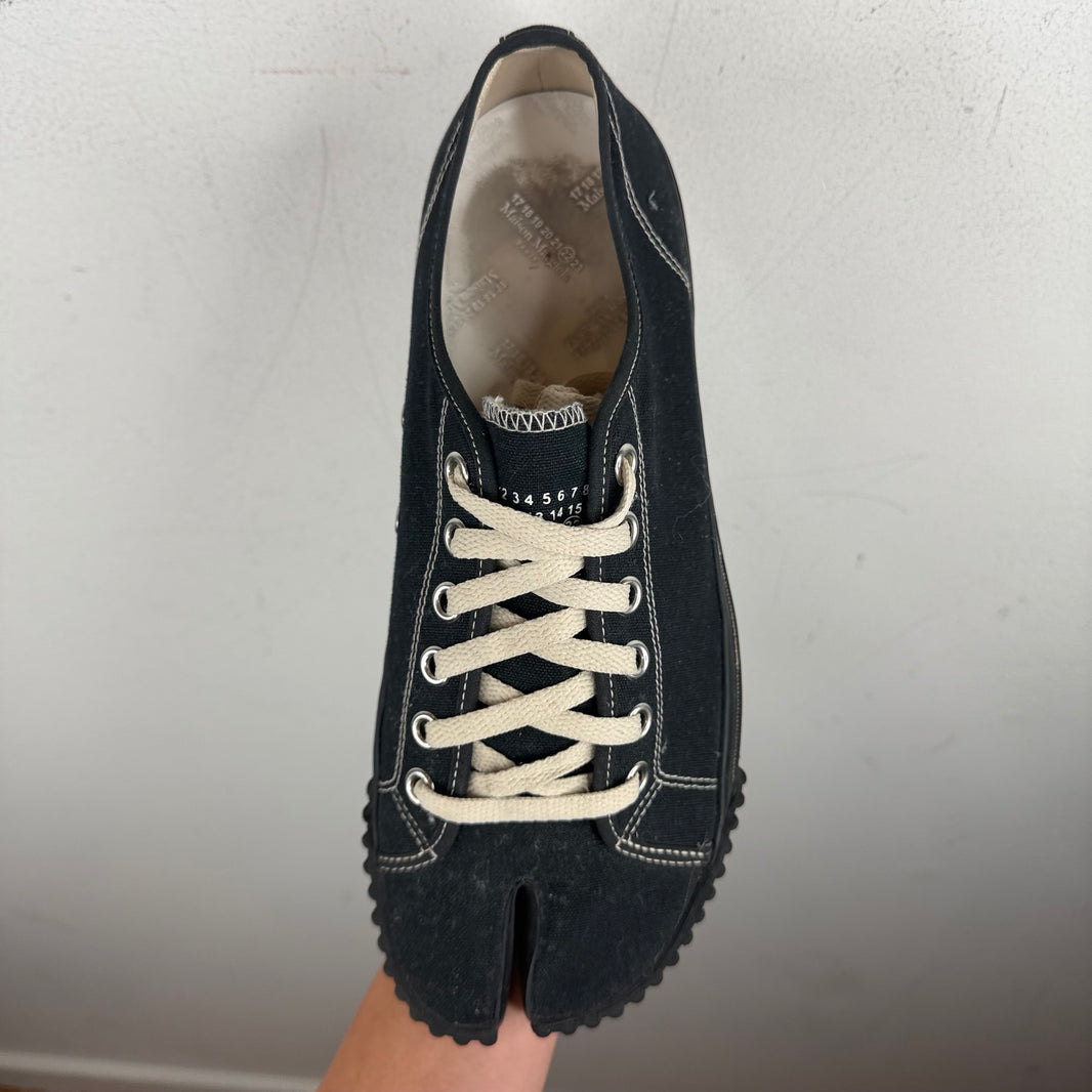Margiela Black Tabi Sneakers