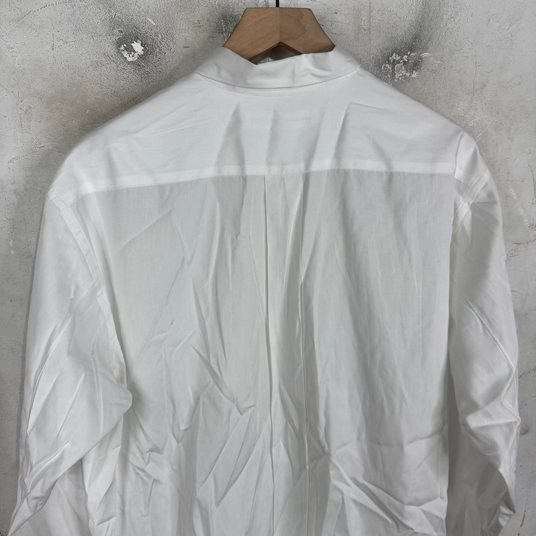 CDG Shirt White Buttoned Shirt