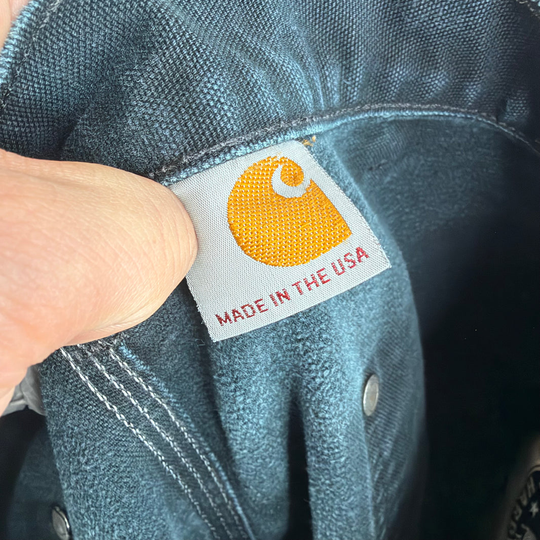 Vintage Smoked Carhartt Black Double Knee Jeans