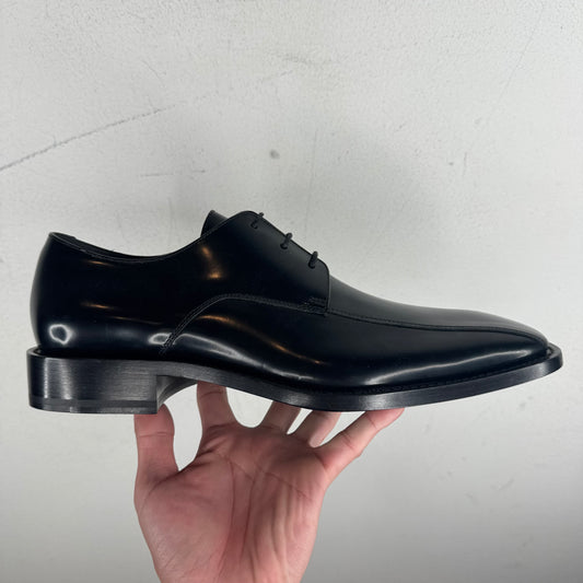 Balenciaga Square Toe Leather Derbies