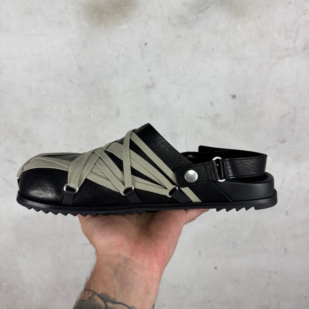 Rick Owens Overlaced Granola Mules
