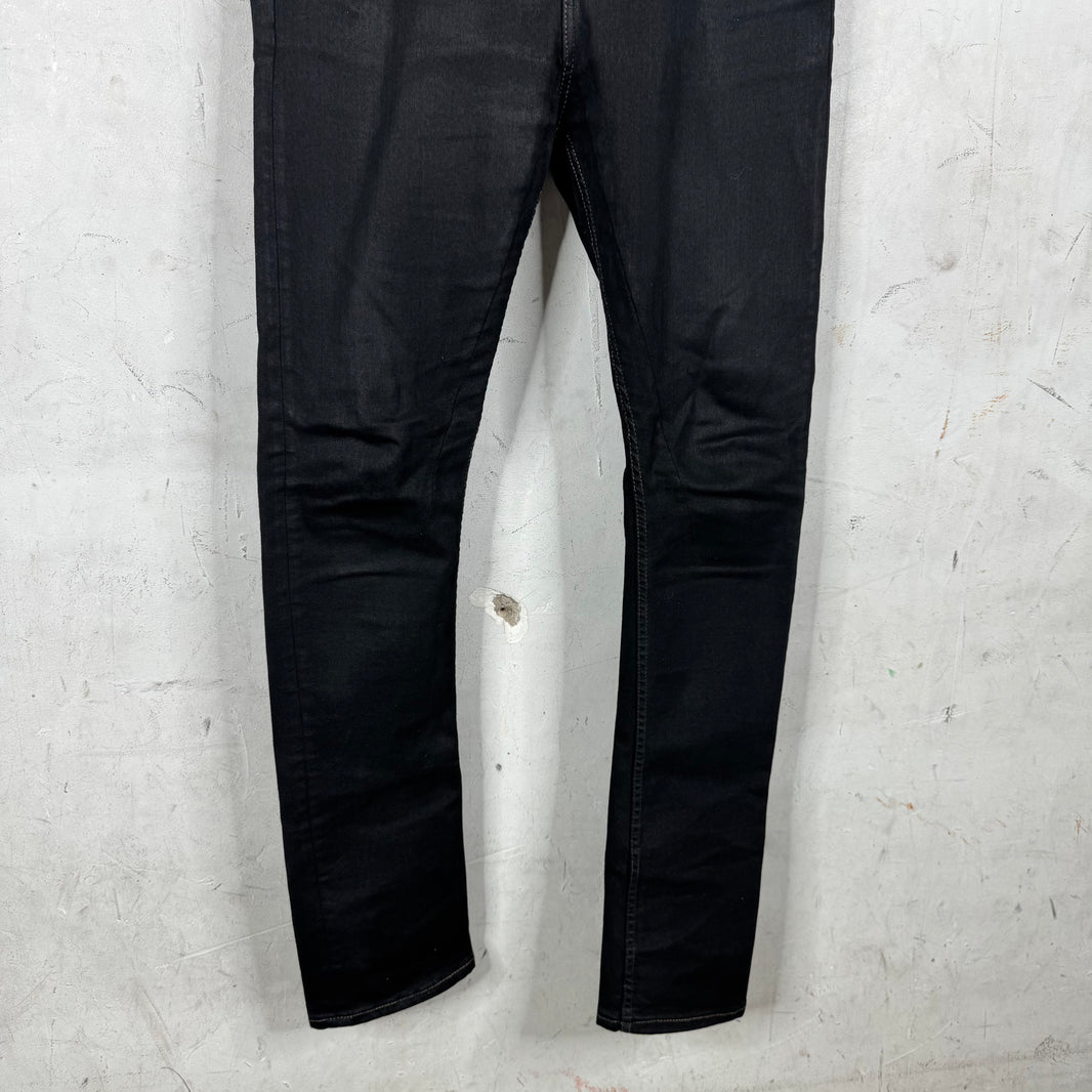 DRKSHDW Kiss The Carpet Waxed Detroit Jeans