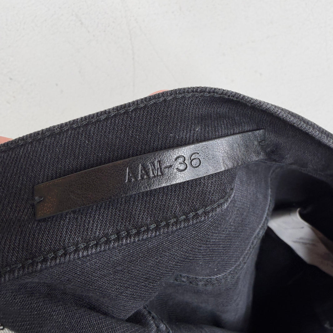 Alyx Skinny Distressed Black Jeans