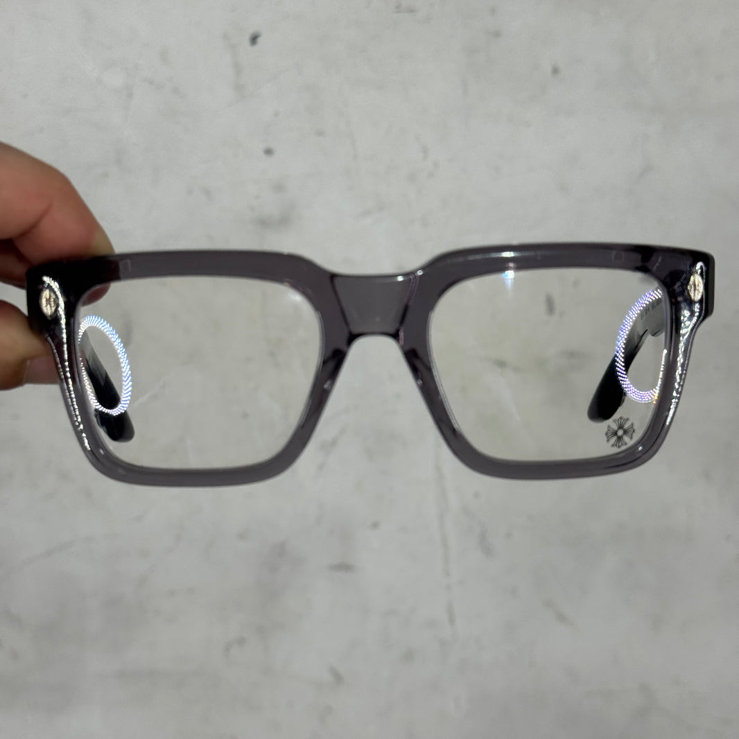 Chrome Hearts Hallamanass Grey Translucent Glasses