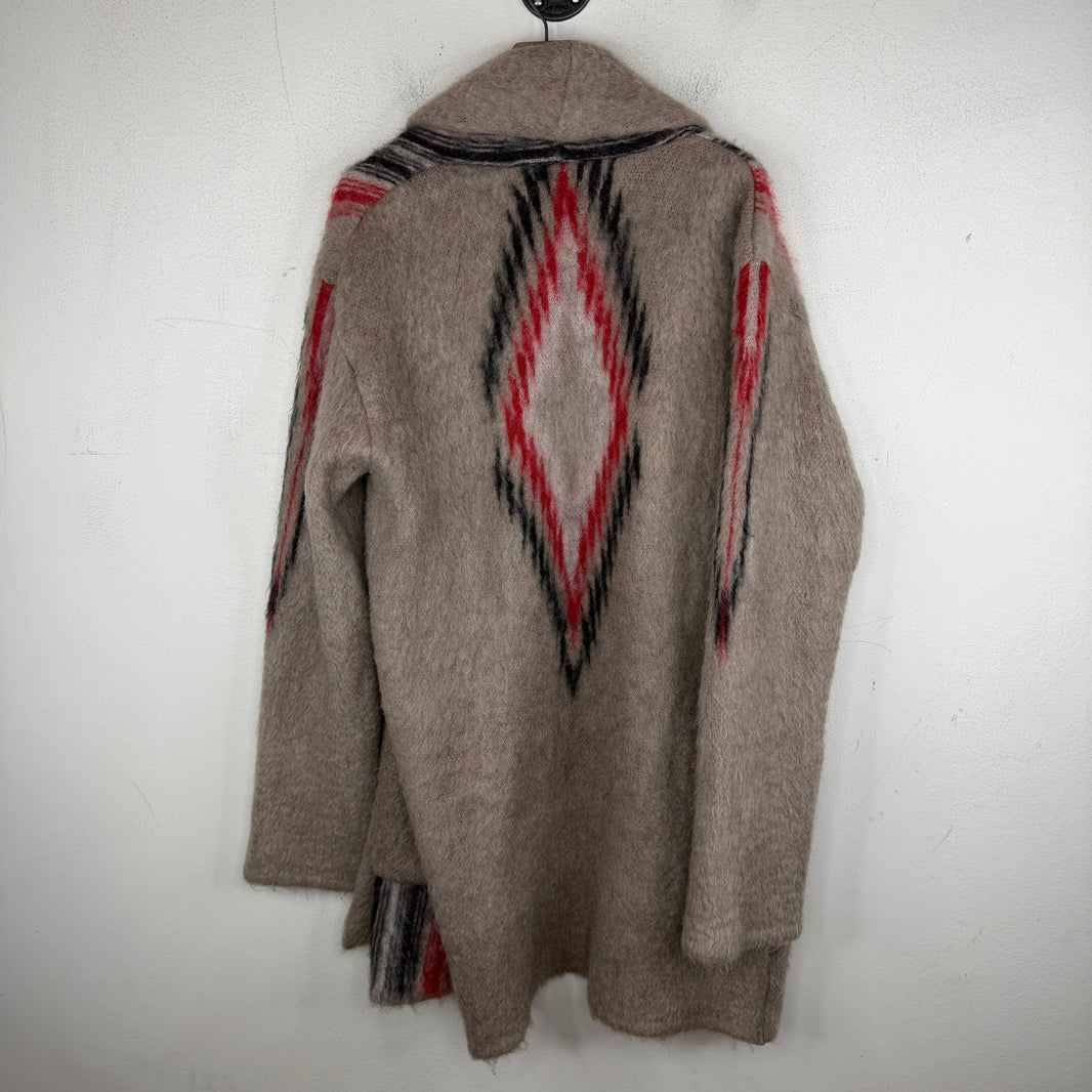 Needles Mohair Wool Blend Long Kimono Cardigan