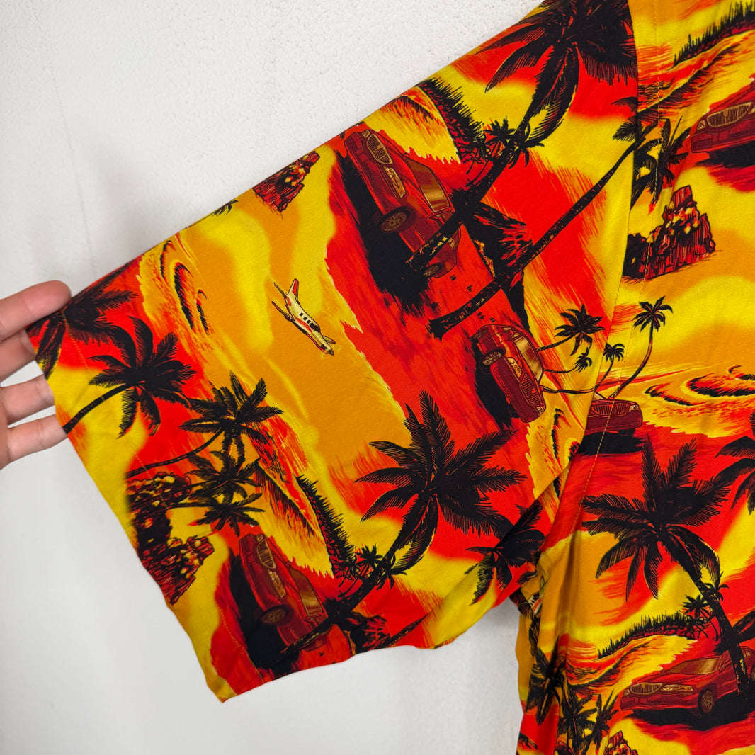 Balenciaga Hawaiian Button Up Shirt