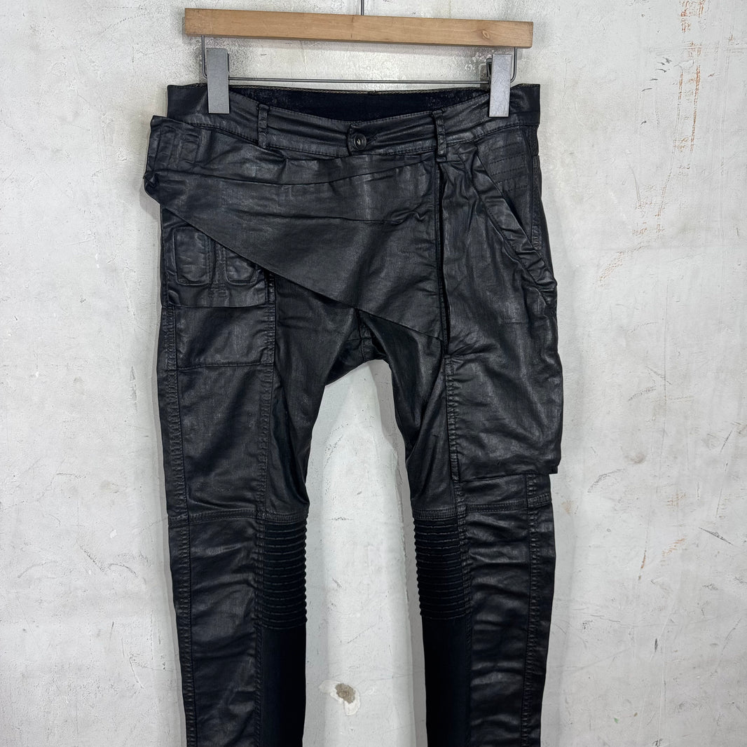 Rick Owens Waxed Memphis Jeans