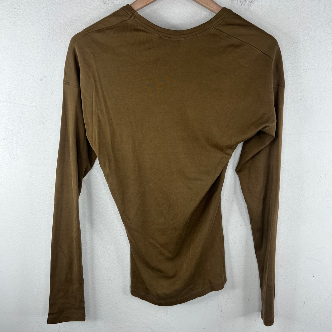 Lemaire Brown L/S T-Shirt