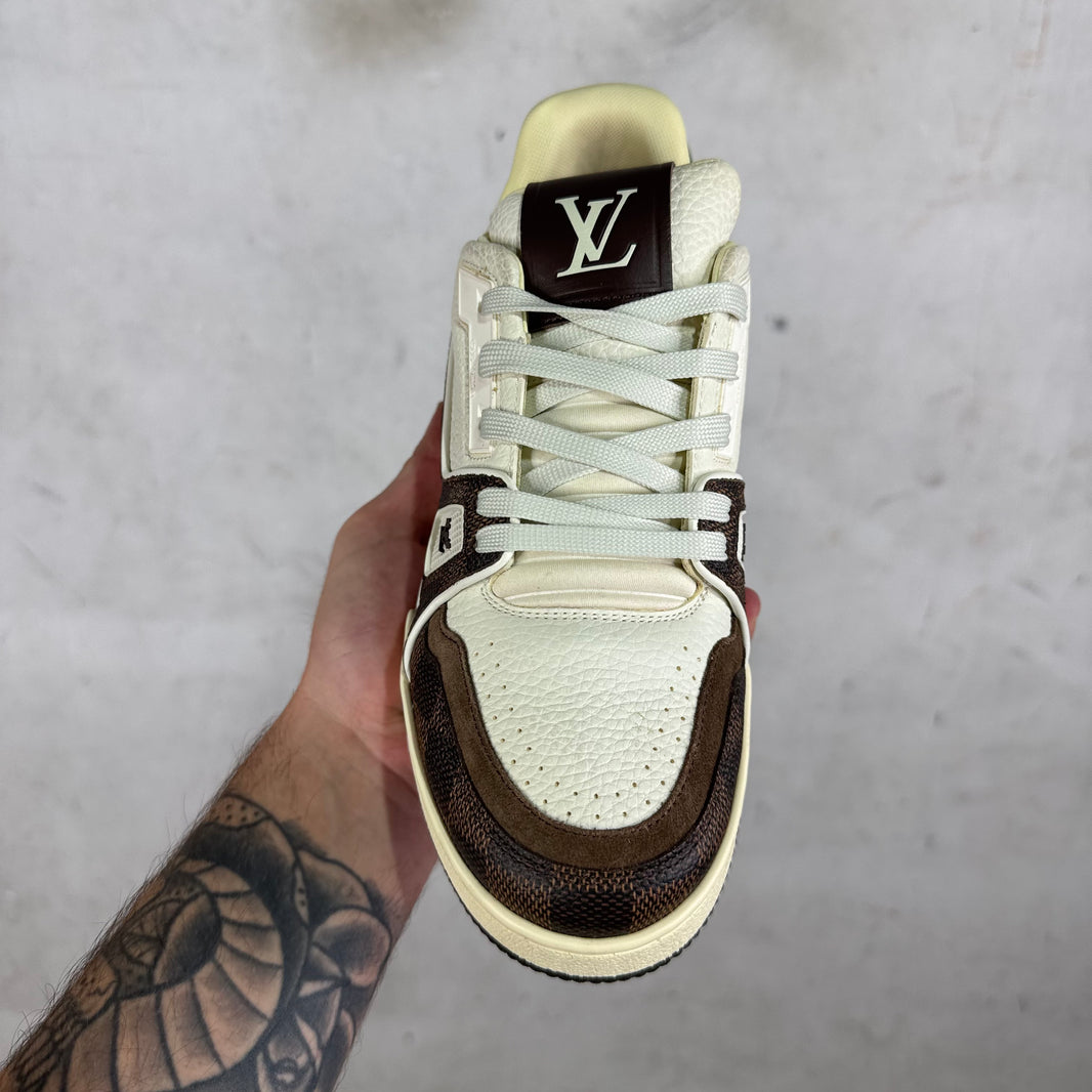 Louis Vuitton Damier Cream Trainers