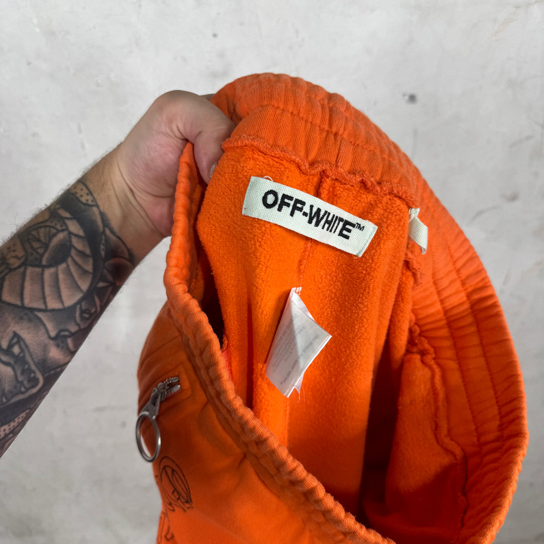 Off White x VLONE Zippered Sweatpants
