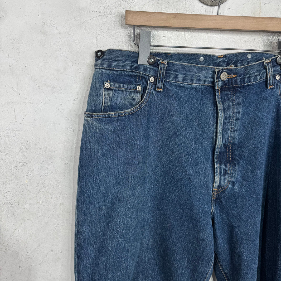 RRL Baggy Cutoff Denim Shorts