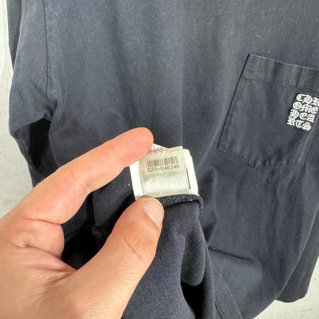 Chrome Hearts Eyechart Cut n Sew  L/S T-Shirt