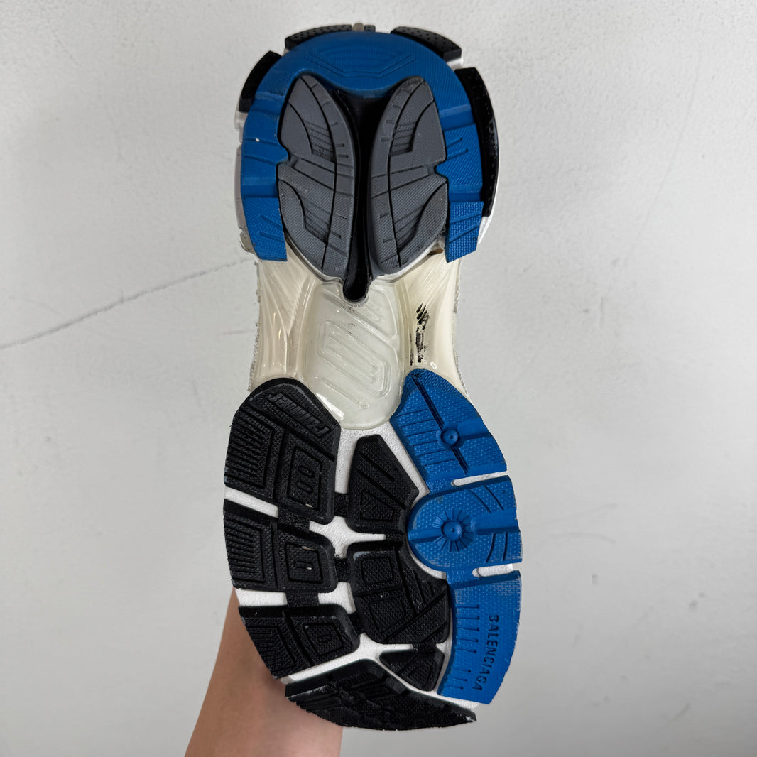 Balenciaga Blue/White Runner Sneakers