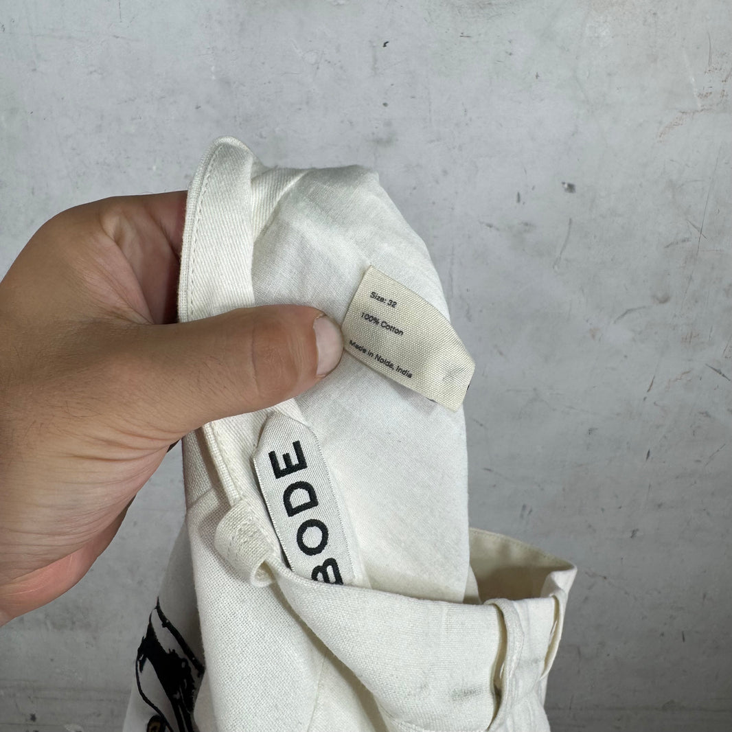 Bode Cambridge Patch Trousers
