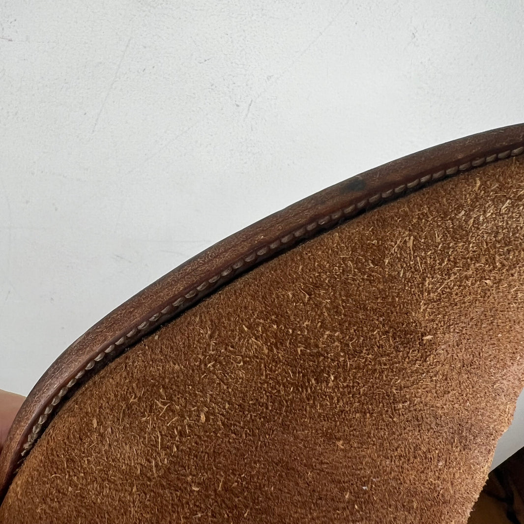 Saint Laurent Studded Suede Wyatt Boots