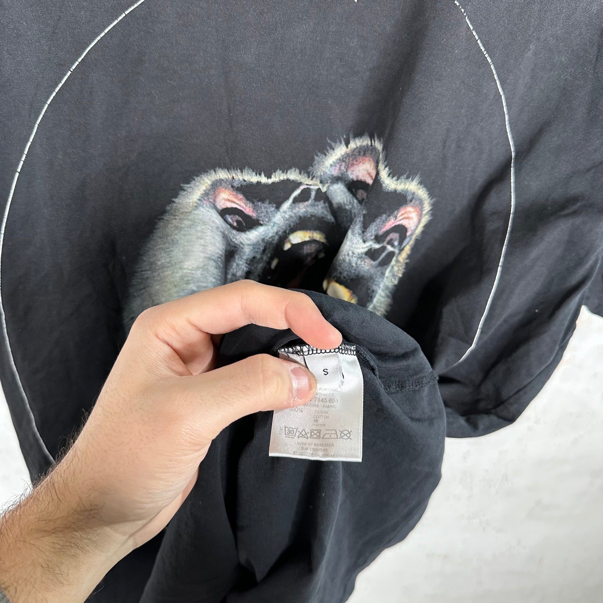 Givenchy monkey clearance shirt