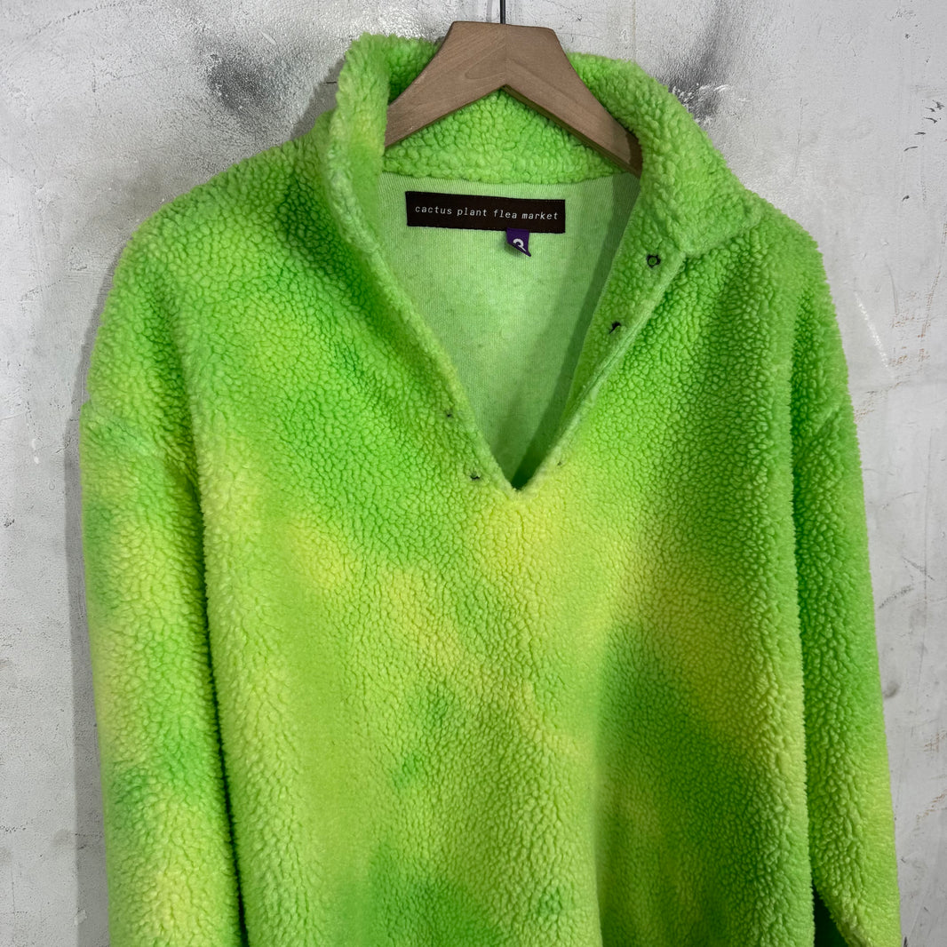 CPFM Lime Cowboy Fleece Pullover