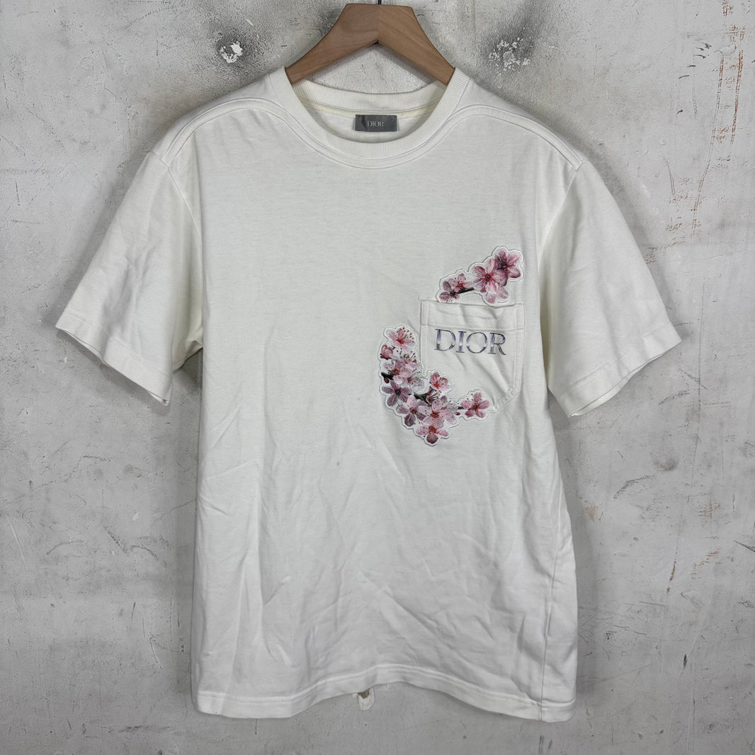 Dior Soroyama Floral Logo T-Shirt