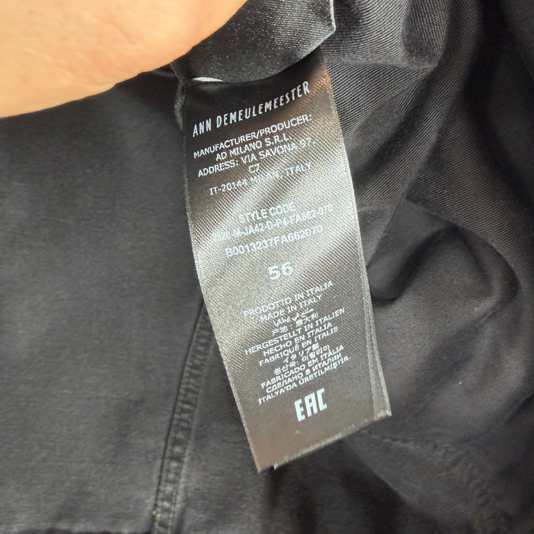 Ann Demeulemeester Raf 5 Pocket Blouson Denim Button Up Jacket