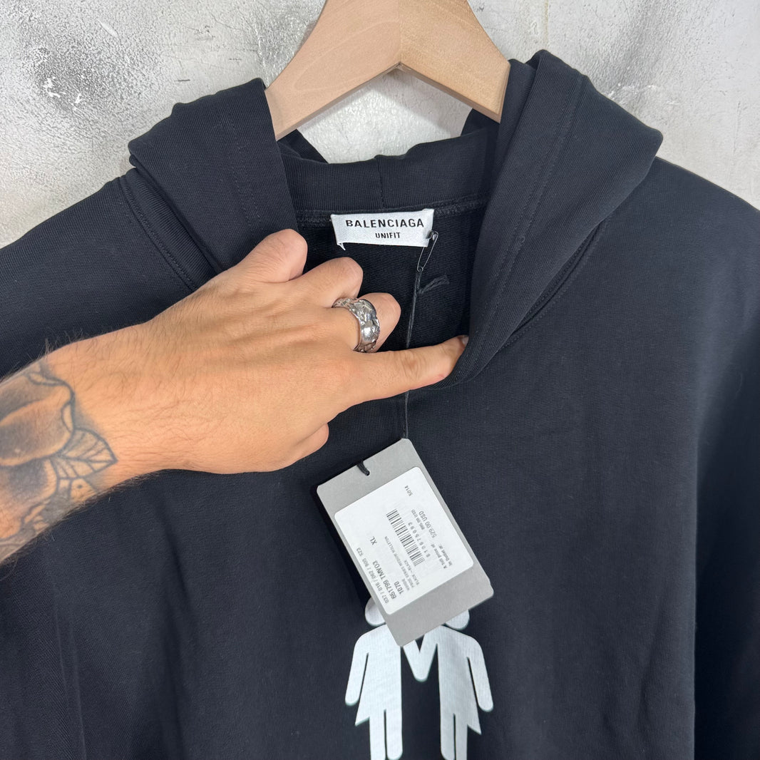 Balenciaga Pride Oversized Hoodie
