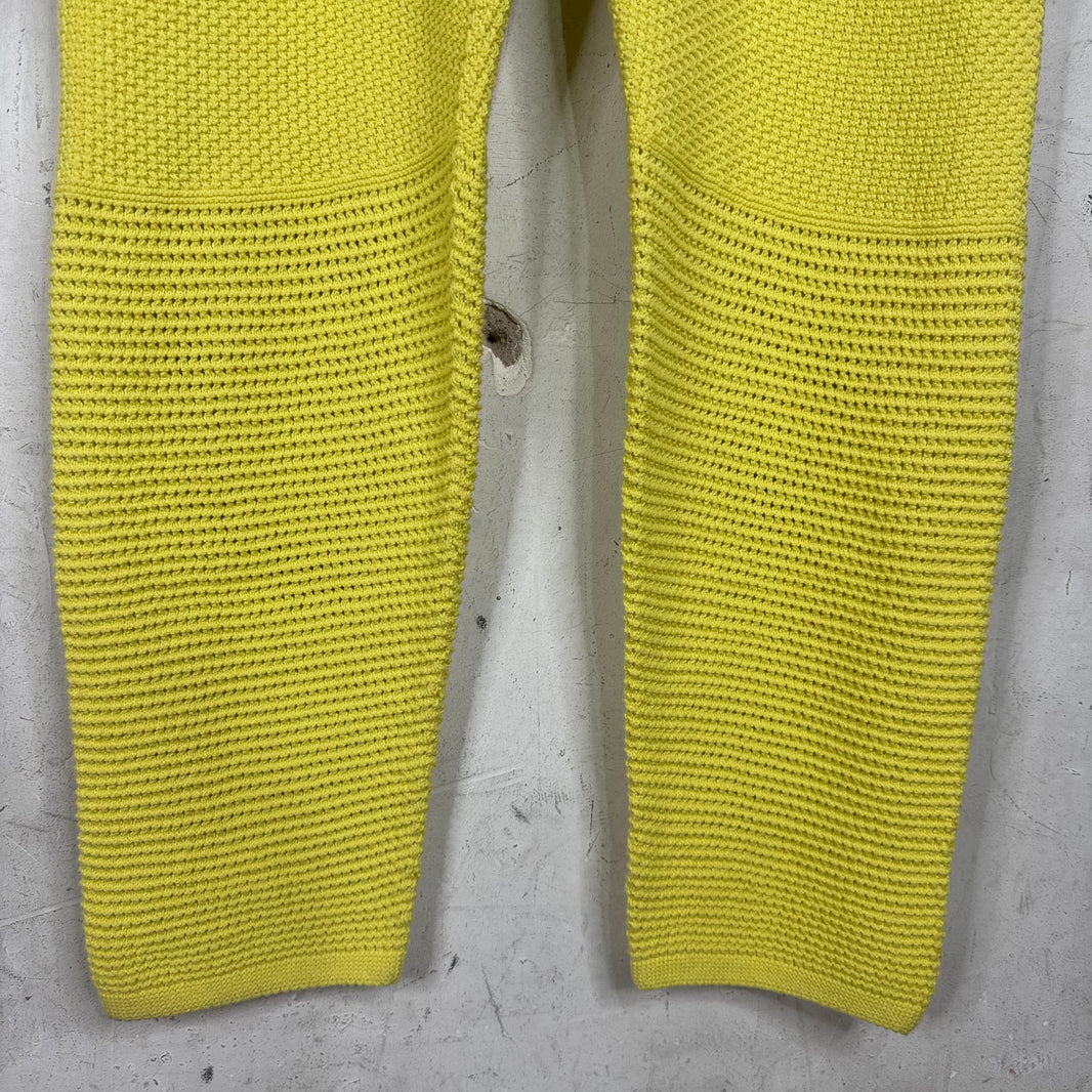 Issey Miyake Sample Yellow Knitted Pants