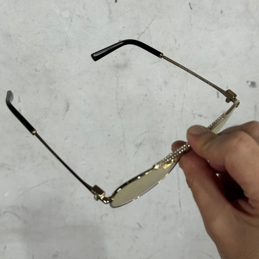 Tiffany & Co Crystal Aviator Sunglasses