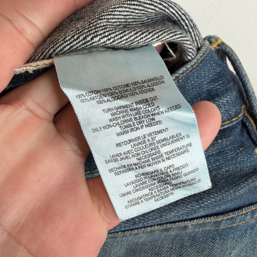 RRL Bootcut Whiskered Selvedge Jeans