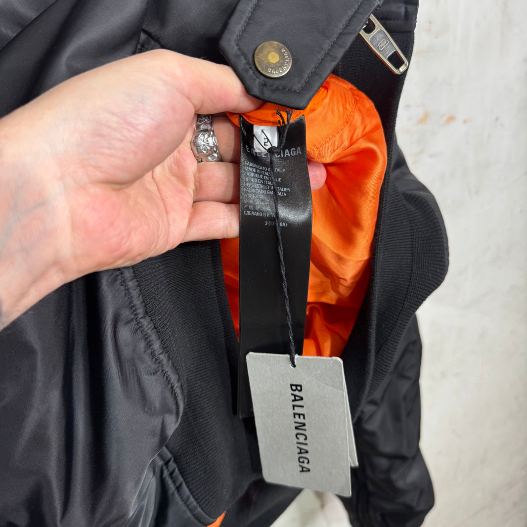 Balenciaga Nylon 3B Bomber Jacket