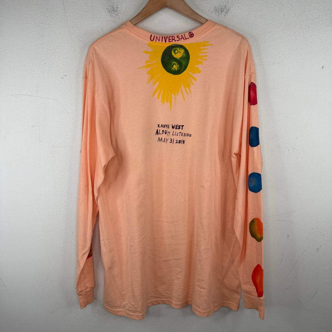 Yeezy Wes Lang Wyoming Album Listening L/S T-Shirt