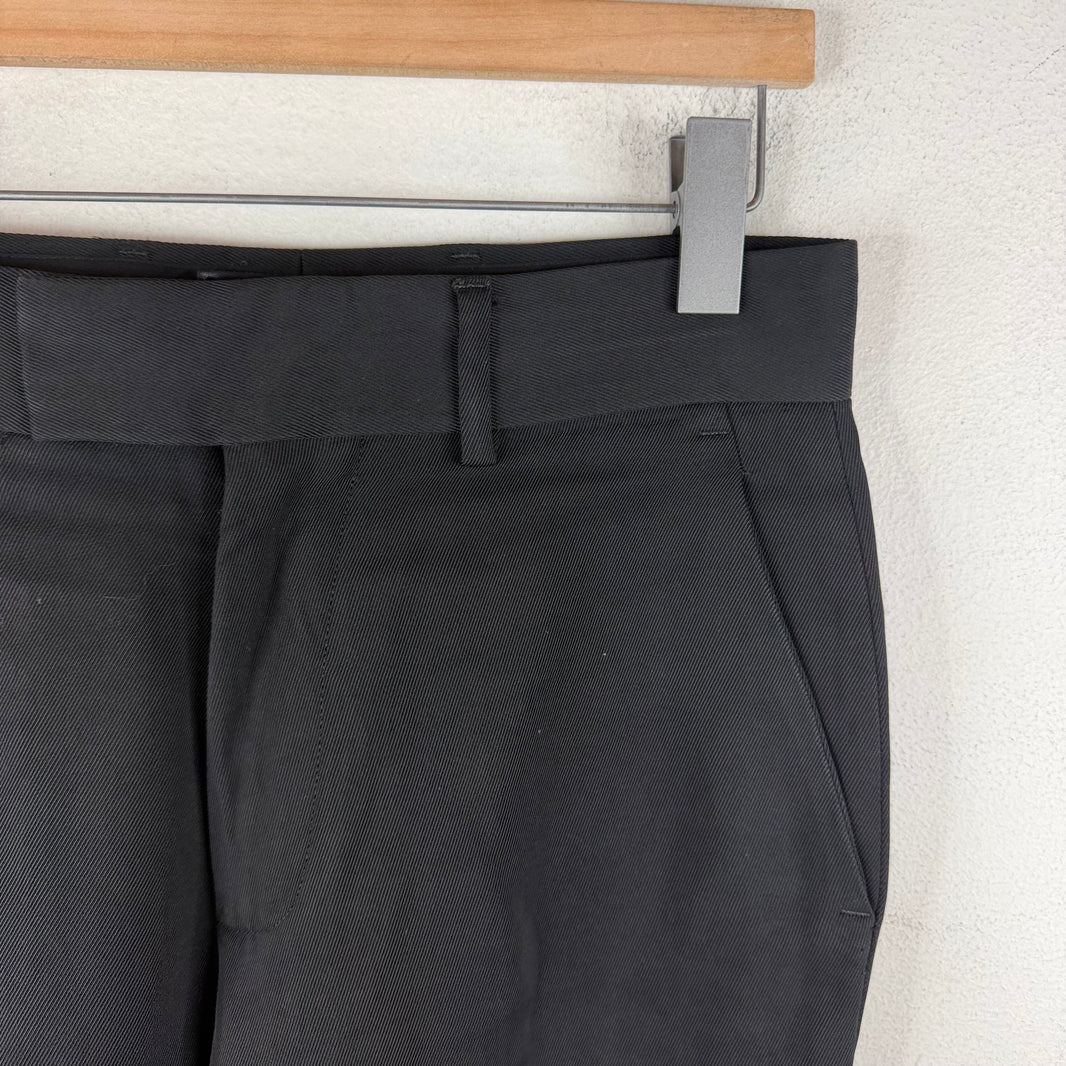 Amiri Flared Button Twill Trousers