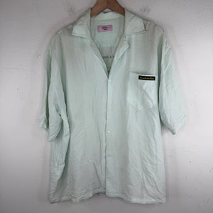Martine Rose AW Collection Mint Viscose Button Up Shirt