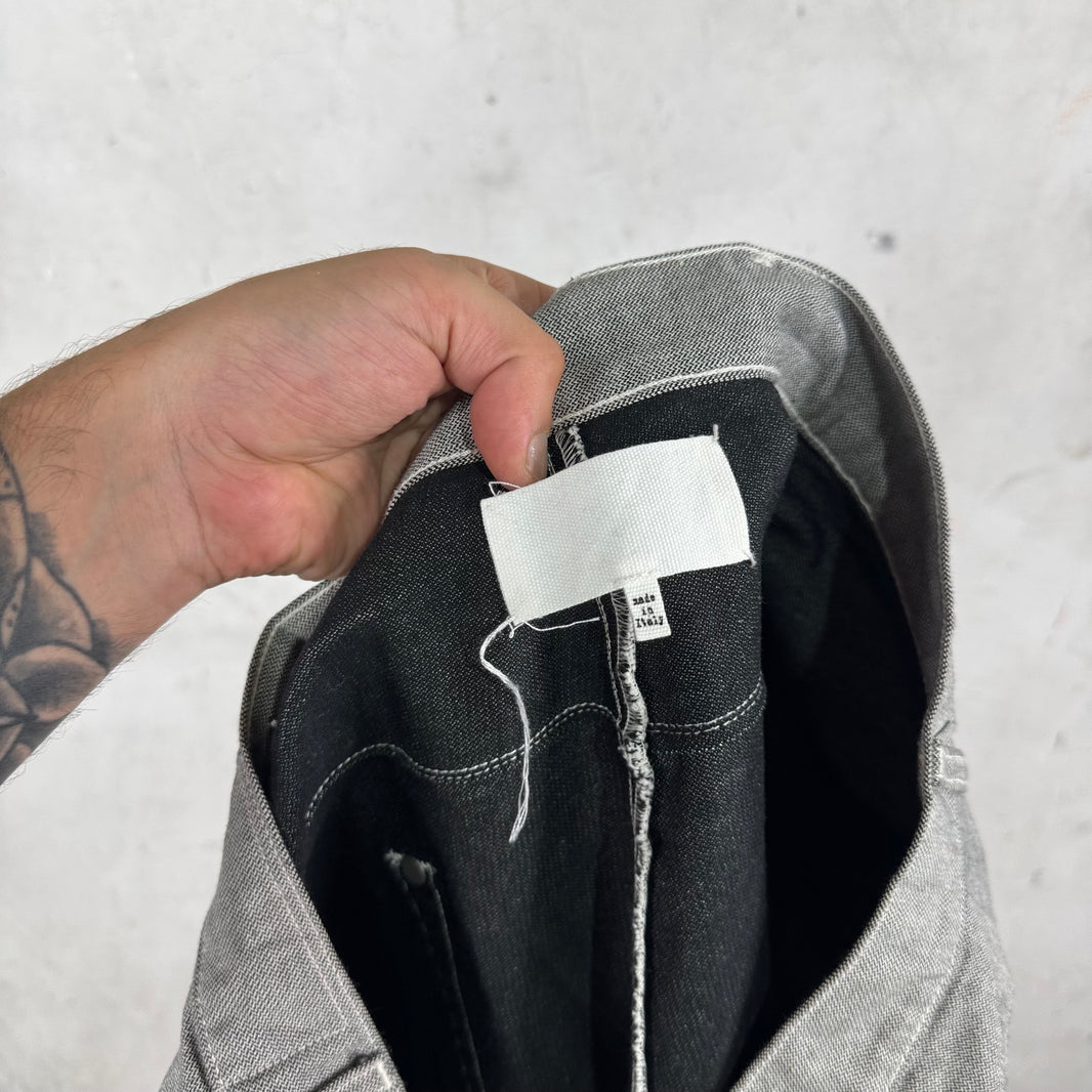 Margiela Inside Out Knee Twist Jeans