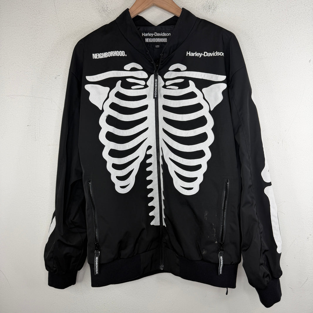 Neighborhood Harley Davidson Skeleton Jacket