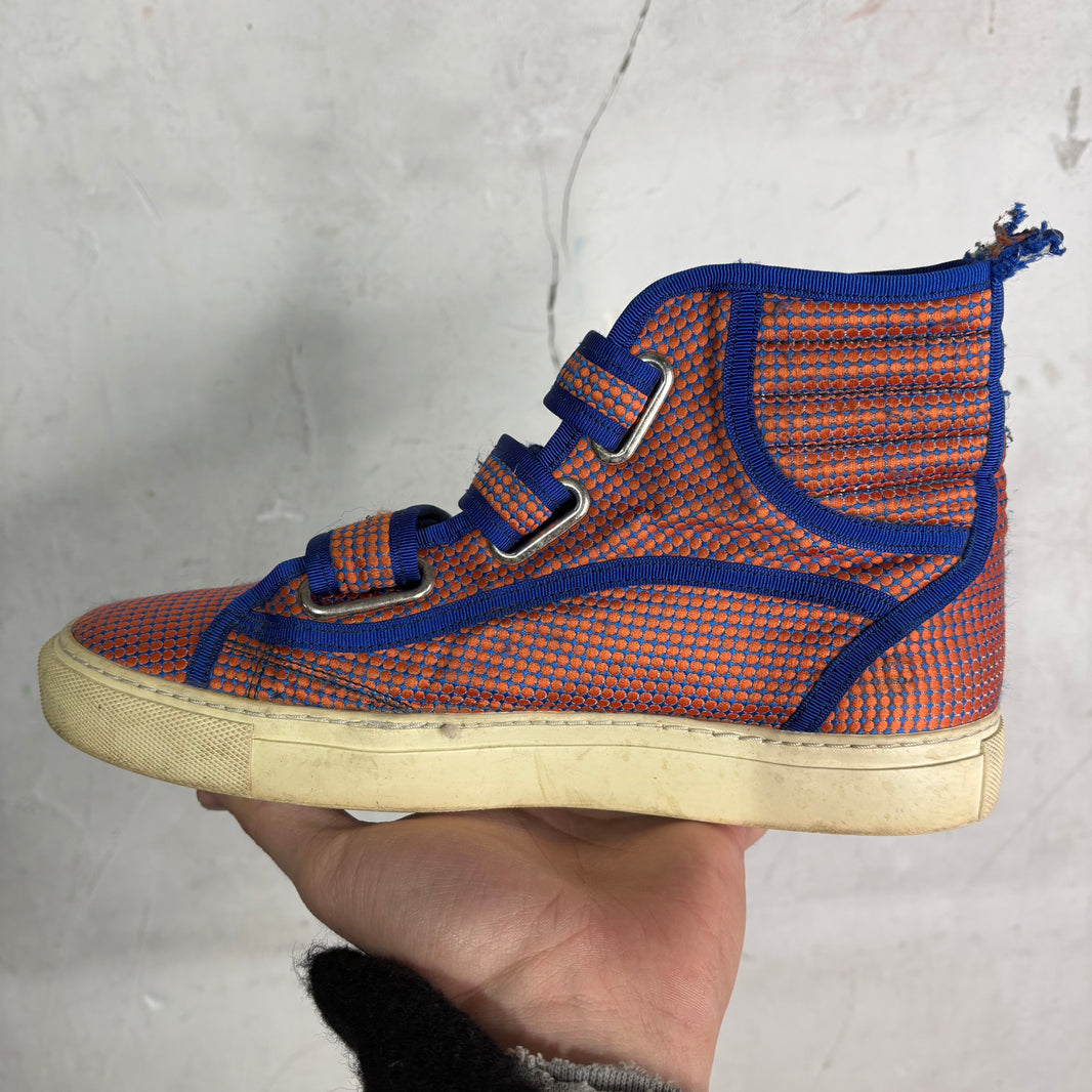 Raf Simons High Top Velcro Sneakers