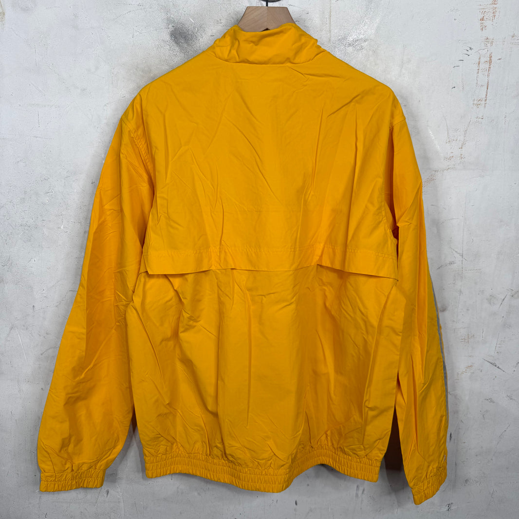 Supreme Yellow Reflective Logo Windbreaker