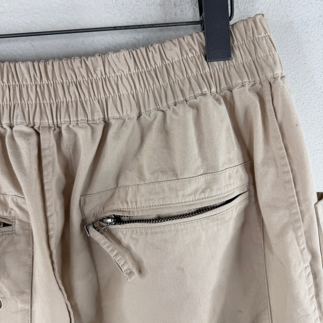 Isabel Marant Beige Zipper Detail Troursers