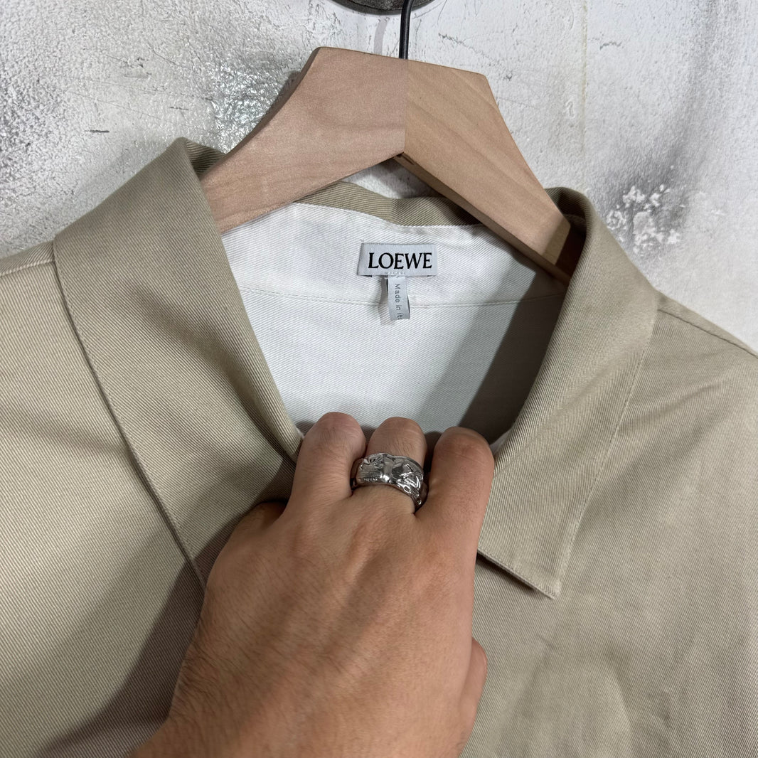 Loewe Canvas Anagram LS Button Up