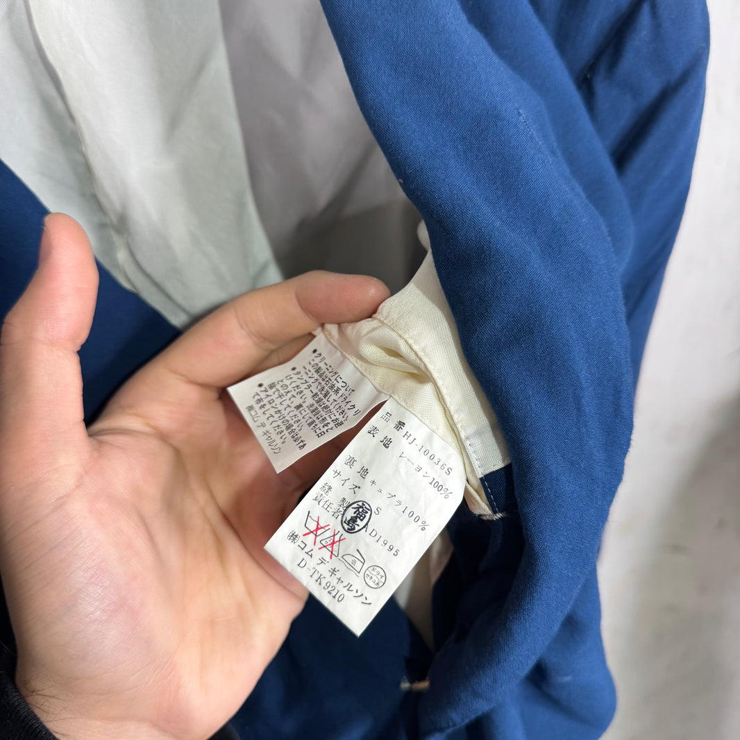 CDG Homme 1995 Blue Partial Lined Blazer