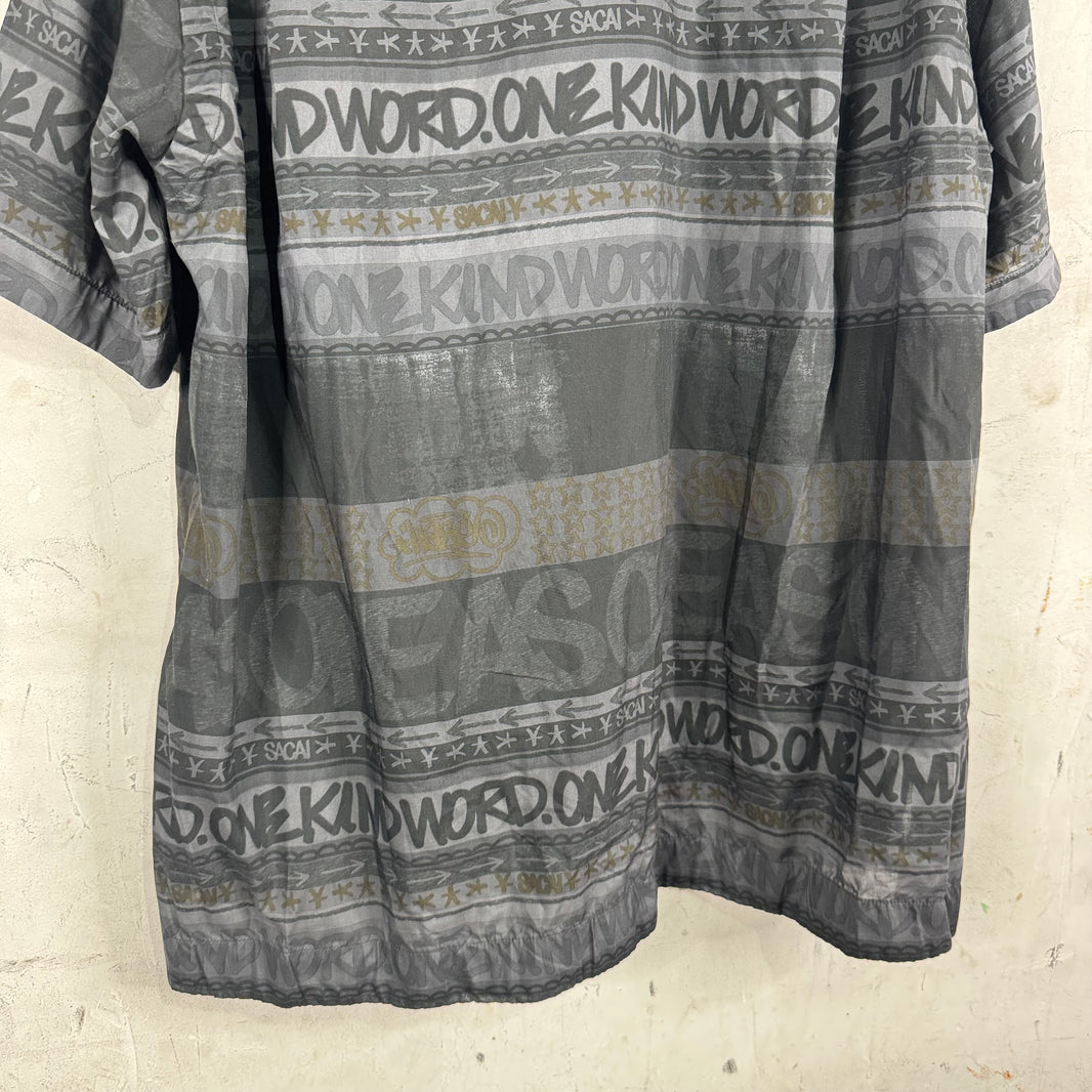 Sacai Grafitti Patterned S/S Shirt