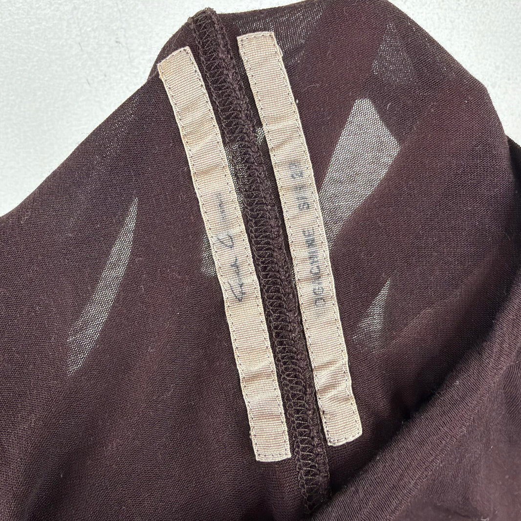 Rick Owens Oxblood Level T-Shirt